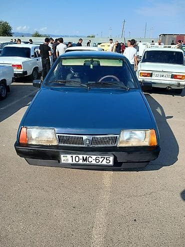 turbo az niva urban: LADA Samara (21099) sedan - Kuzov: 4 qapılı sedan, mavi rəng - — 5
