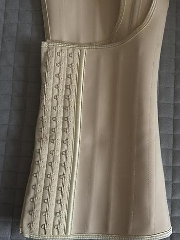 alt geyimleri: Qadın bel-korset/li body shaper 16 sümüklüdür✅ - Rəng: bej/nude - — 2