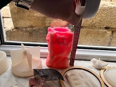 gul celengi: Silikon qəliblər və aksesuarlar dəsti Məzmun: - Şam, gips, epoksid və — 7