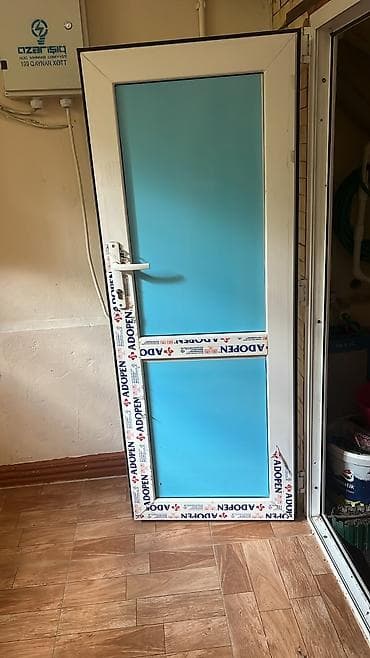 zz plast: PVC qapı – Adopen profil - Material: PVC (✔️70 man(Neftçilər) — 1