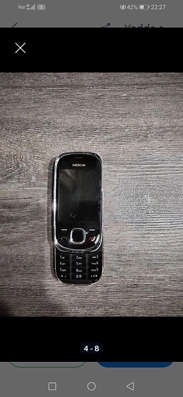 telefon konsolu: Nokia 1, 2 GB, rəng - Qara, Düyməli — 5