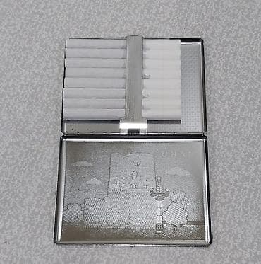 Şəxsi əşyalar: Siqaret qabı podsiqar DRINHAWK Lady’s Cigarette Case (JY-9850) - — 3