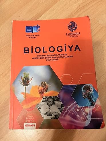 Məhsul: “Biologiya” hazırlıq vəsaiti Təsvir: - Nəşr: Dövlət İmtahan at lalafo.az Məhsul: “Biologiya” hazırlıq vəsaiti Təsvir: - Nəşr: Dövlət İmtahan