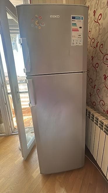 metbex soyuducusu: 2 qapılı Beko Soyuducu Satılır, rəng - Gümüşü — 4