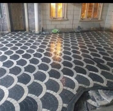 tek das: Trotuar (daş döşəmə) plitələri – geniş çeşid Məhsul: - Açıq sahələr — 10