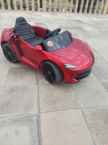 ucuz uşaq maşınları: Uşaq elektrik maşını – idman kupe dizaynı, qırmızı rəng - Korpus — 1