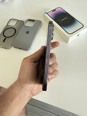 17 pro max mini: IPhone 14 Pro, 256 GB, Deep Purple, Face ID — 6