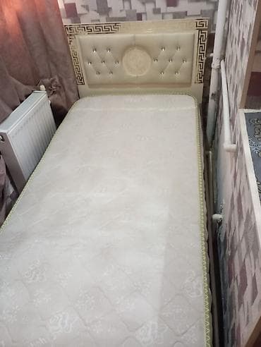 ElmiraxBazalı çarpayı tək nəfərlik 200 Versac matrasla birgə satlir lalafo.az -da ElmiraxBazalı çarpayı tək nəfərlik 200 Versac matrasla birgə satlir