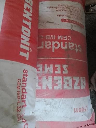 Dekorativ divar panelləri: Sement 300 marka.tikintidən artıq qalıb cəmi 3 kisə — 1