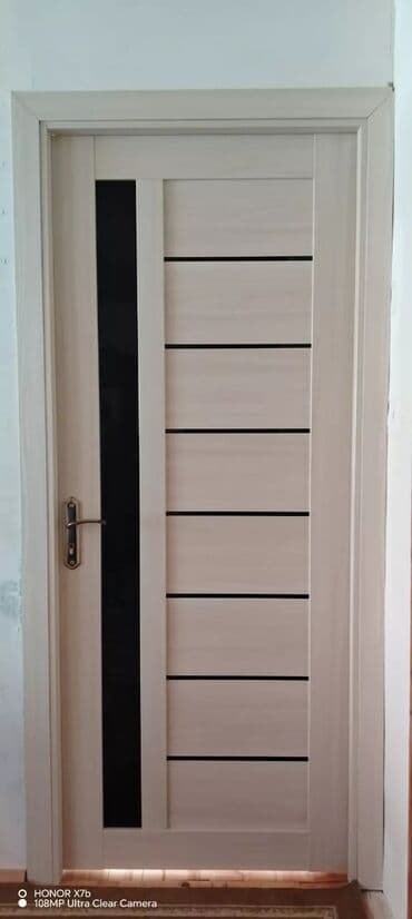 Otaq qapıları: Qonaq otağı üçün Yeni Otaq qapısı 90x205 sm Naliçnik ilə, Zəmanətli, Ödənişli quraşdırma, Pulsuz çatdırılma — 3