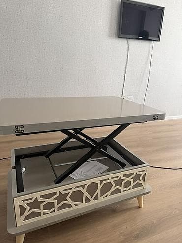 qutab sifarişi: Düz masa, Transformer, Təkərsiz, Sadə laminat — 8