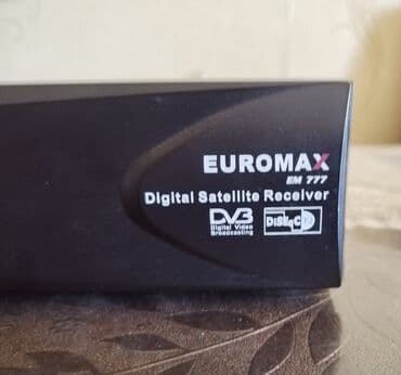 Krosna aparatı. Euromax. İşləyir. Təzə alınmış televizorda aparata