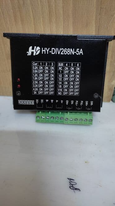 Videoreqistratorlar: 4ədəd Step motor NEMA23, 4ədəd DrayverTB660 CNC dəzgahı üçün satılır — 2