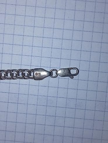 Zərgərlik əşyaları: Bilərzik, Gümüş, 10 g — 2