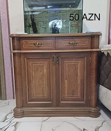 qedimi komod: Unvan Novxanı Klassik üslubda qonaq otağı mebel dəsti ay - Vitrin — 3