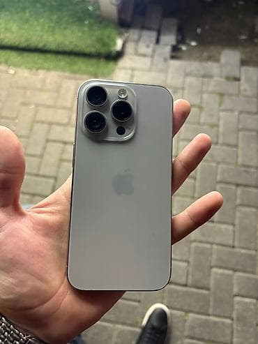 IPhone 15 Pro, 128 GB, Natural Titanium, Face ID