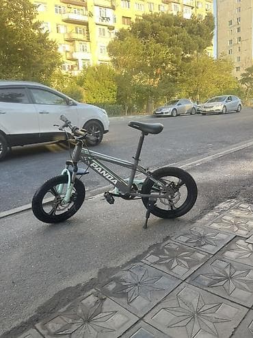 yesebet: Uşaq velosipedi – Panda markası Xüsusiyyətlər: - Ölçü: təxminən 16 — 3
