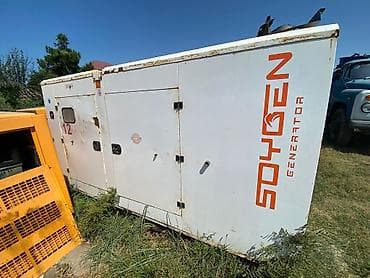 dizel generator: 300Kva generator işlənmiş.Yeniləridə mövcuddur.Çatdırılması — 4