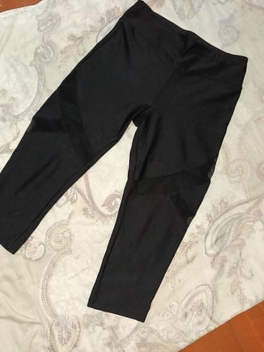 kapri şalvar: Qadın idman taytları – 3 ədəd dəst - Modellər: - Qara 3/4 uzunluqda — 8