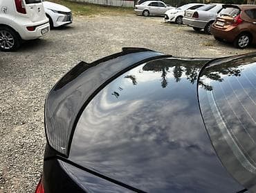 bmw disk: BMW f 30 üçün karbondan hazırlanmış arxa baqaj spoyleri qirigi sinigi — 1
