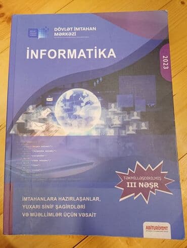 informatika 8 metodik vesait: İnformatika 11-ci sinif, 2023 il, Pulsuz çatdırılma — 1