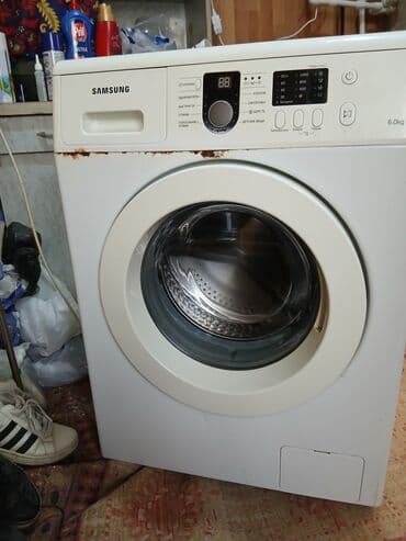 Paltaryuyan maşın Samsung, 6 kq, İşlənmiş, Avtomat, Qurutma var, Kredit yoxdur, Ünvandan götürmə