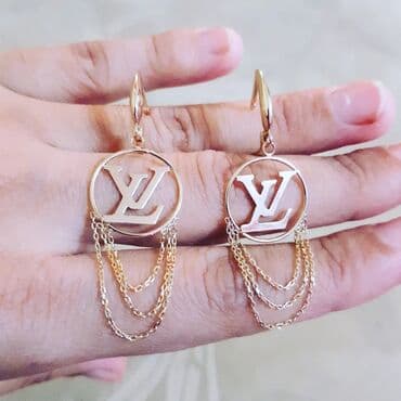 qas sirqalar: Sırğa, Sarı qızıl, 585 Əyar, 278 g — 2