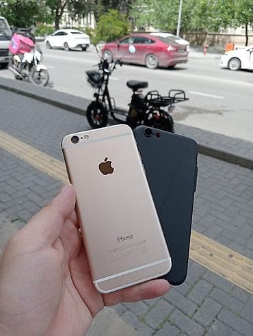 iphone 17 256: IPhone 6, 16 GB, Matte Gold, Qırıq, Sənədlərlə — 1