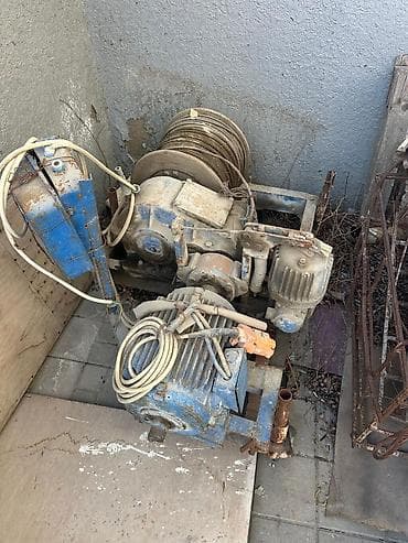 batiq cixaran aparat: Elektrik vintç sistemi (kabel barabanlı) - Güclü elektrik mühərriki — 5