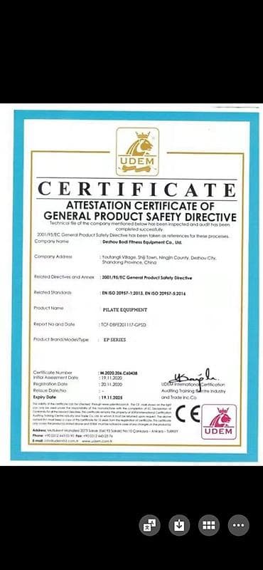 trenajor zal: Pilates Reformer aparatı – Cadillac qülləsi ilə Məhsulun təsviri: - — 6