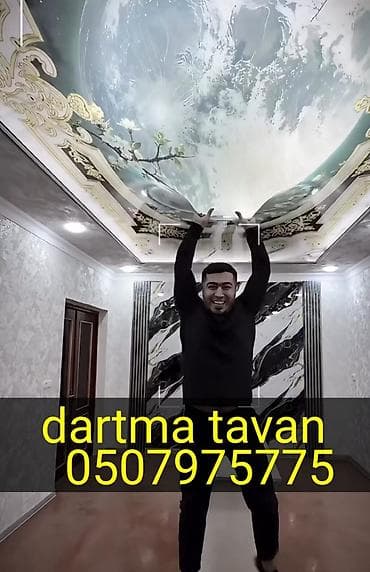 Dartma tavan xidməti TEKTUM KM 2 Alman istehsalı dartma tavanlar