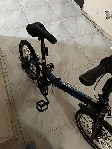 Городские велосипеды: Qatlana bilən şəhər velosipedi – 20” təkərlər, disk əyləclər - — 2