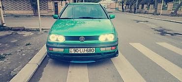 opel astra 98: Volkswagen Golf 3, 5 qapı, yaşıl rəng. - Motor: benzin, 4 silindr — 5