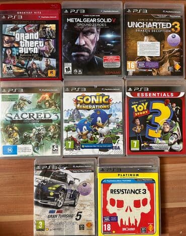 PS2 & PS1 (Sony PlayStation 2 & 1): Azərbaycan: Satılır: Sony PlayStation 3 Super Slim (CECH-4012B — 5