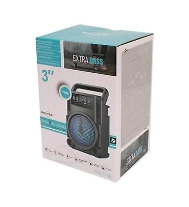 Музыкальные центры: Новый Колонка, Тип - Портативная, цвет - Черный — 1