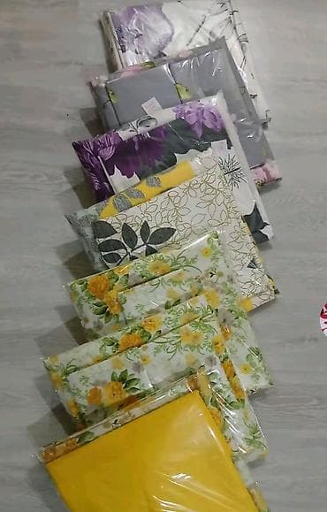 parçalar: Məhsul: AIM TEX 100% pambıq parçalar – çiçək və həndəsi naxışlı — 3