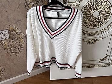 Кофта, Defacto, 2XL, цвет - Белый — 1