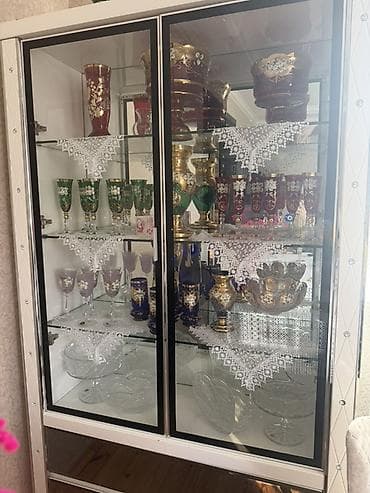 vitrin şüşə: Şüşəli dolab vitrini — 2