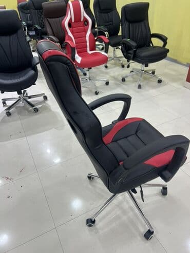 tek şifaner: Yeni, Təkərli, Qolları tənzimlənmir, Süni dəri — 6