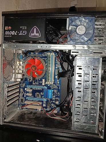 Masaüstü kompüterlər və iş stansiyaları: Salam işlək sistem bloku satılır 2 problemi Var Lan portu və HDMI — 1