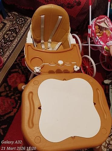 стуля: Uşaq yemək stulu – çevrilə bilən model.DEKABRDA 80 MANATA — 4