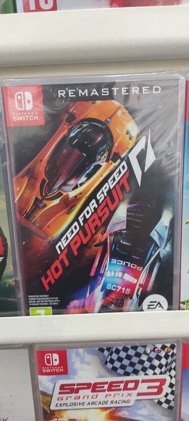 диск: Nintendo switch üçün need for speed hot pursuit oyun diski. Tam — 1