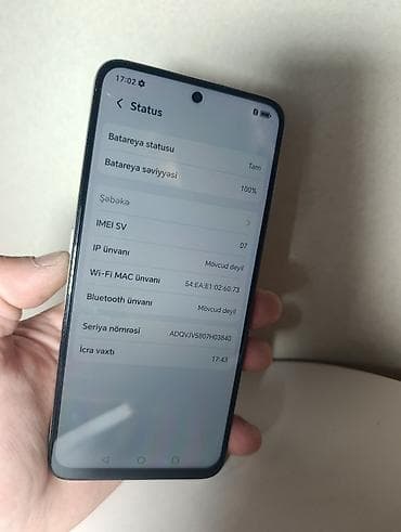 Honor X7d, 256 GB, rəng - Qızılı, Düyməli, Sensor, Barmaq izi — 8