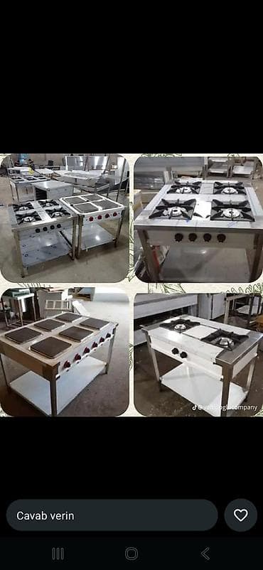 kafe avadanlıqları: Peşəkar iaşə və restoran avadanlıqları – paslanmaz poladdan istehsal — 4