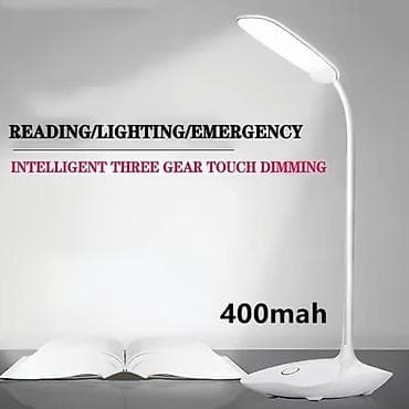 lan: LED Masa Lampası – Düz altlıqlı, elastik boyunlu - Ağıllı toxunuşla — 2