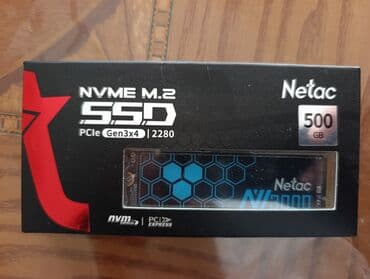 Foto və videokameralar: Daxili SSD disk Netac, 512 GB, M.2, Yeni — 1