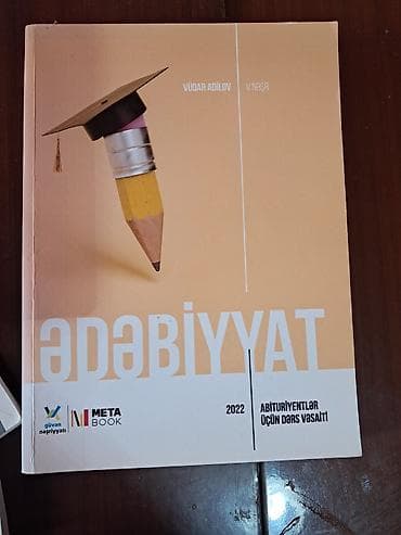 Məhsul: “Ədəbiyyat – Abituriyentlər üçün dərs vəsaiti” Müəllif: Vüqar