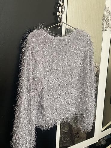 Sviter, XS, S, rəng - Gümüşü lalafo.az -da Sviter, XS, S, rəng - Gümüşü