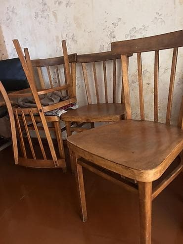 masa stolu: Mətbəx üçün, Qatlanmayan, Stul — 2