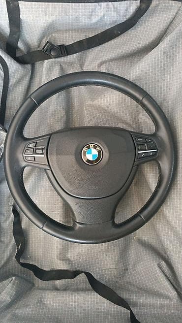 bmw sükan: BMW sükan çarxı - Orijinal BMW sükan çarxı, dəri üzlü. - Ön hissədə — 1